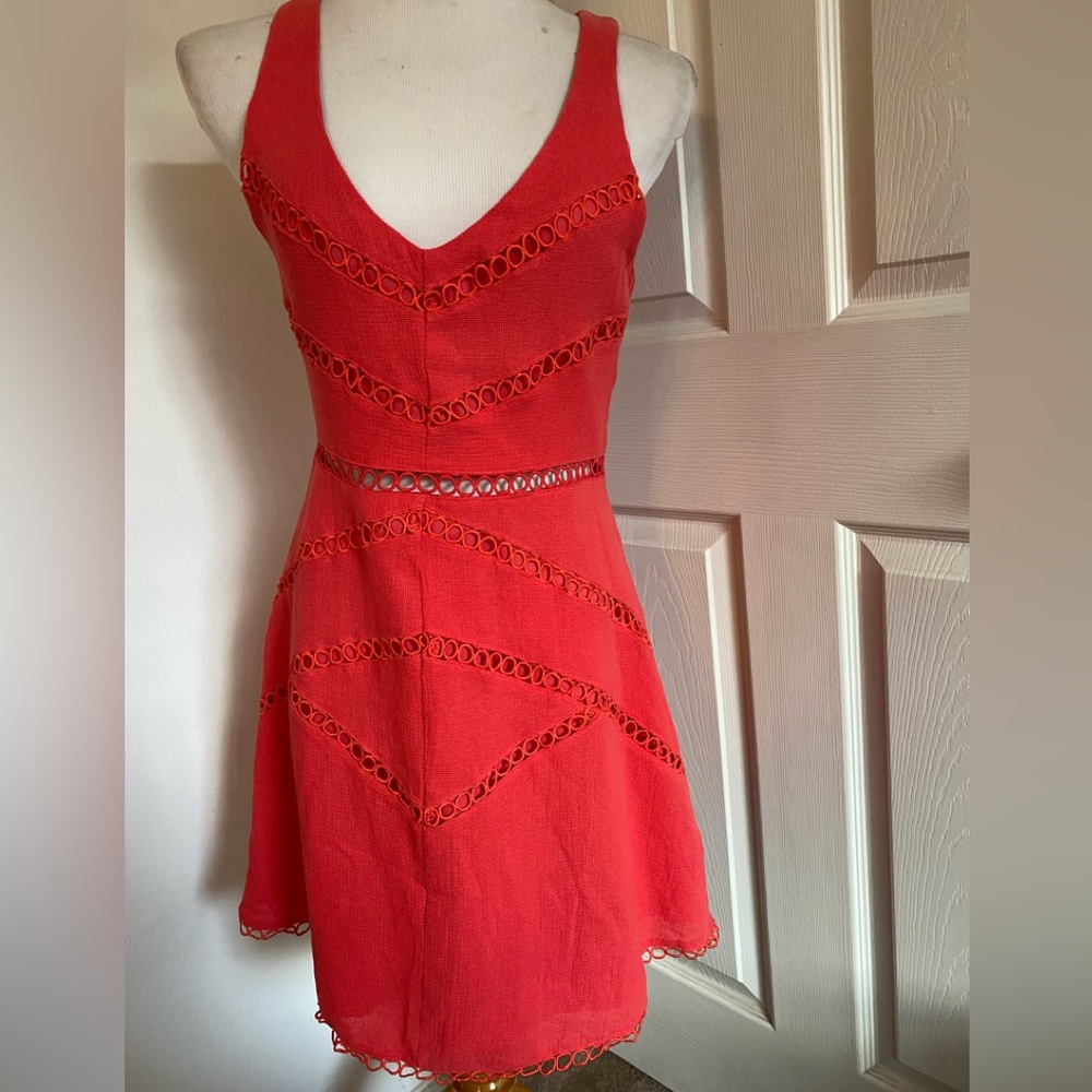 Selfie Leslie Red Mini Dress
